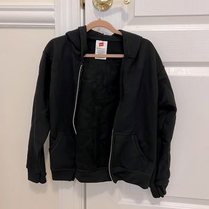 Cropped Zip up Sweatshirt